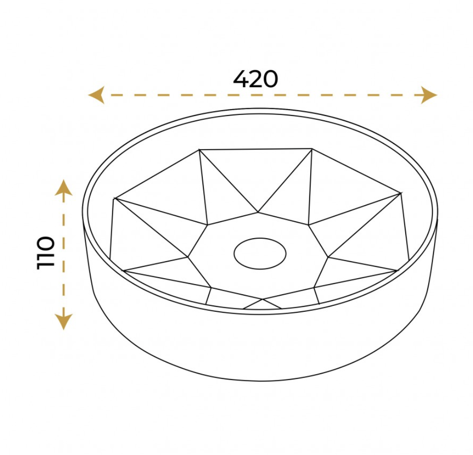 Paluci Diamond Matt Baby Blue Çanak Lavabo