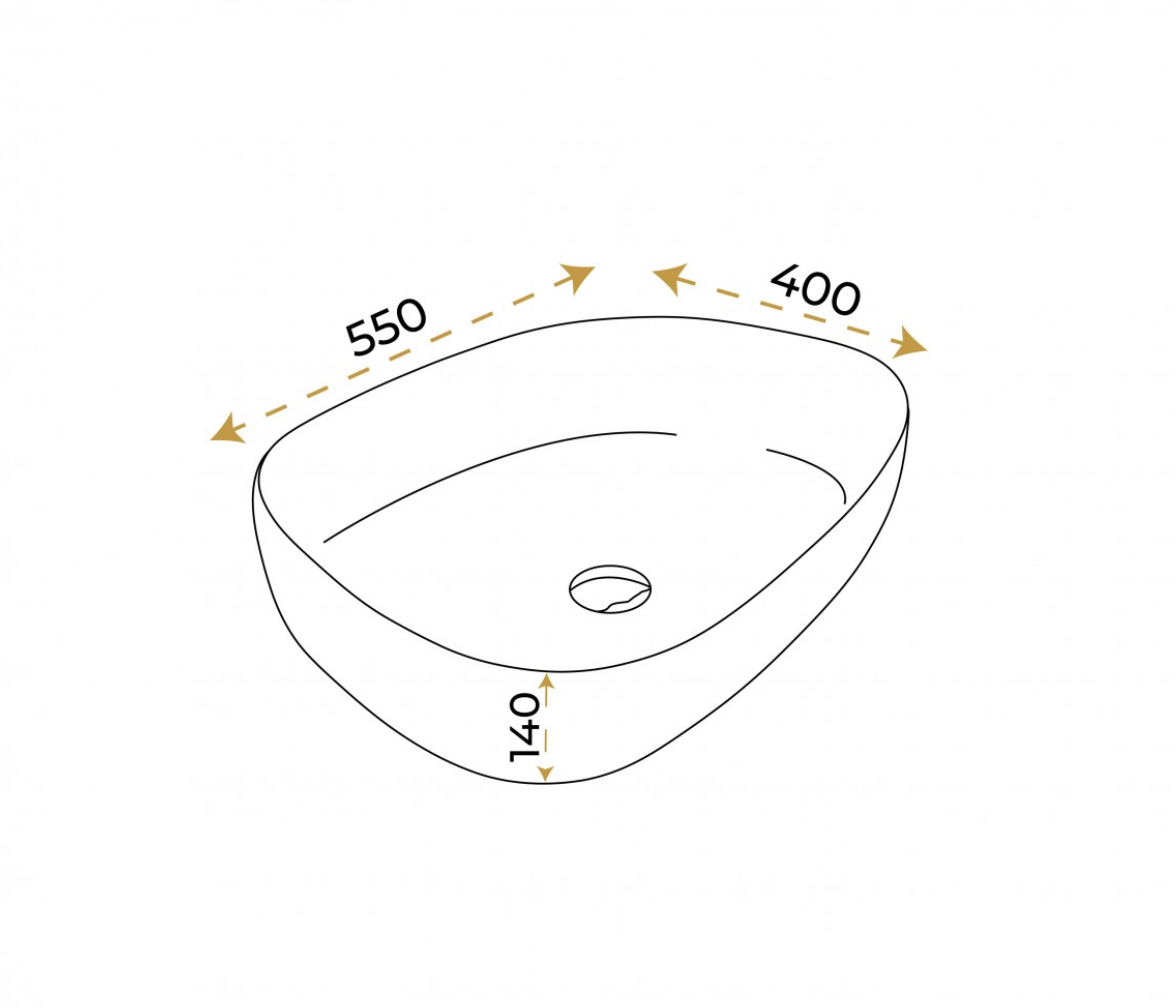 Paluci Duru Alexandra Black Lavabo