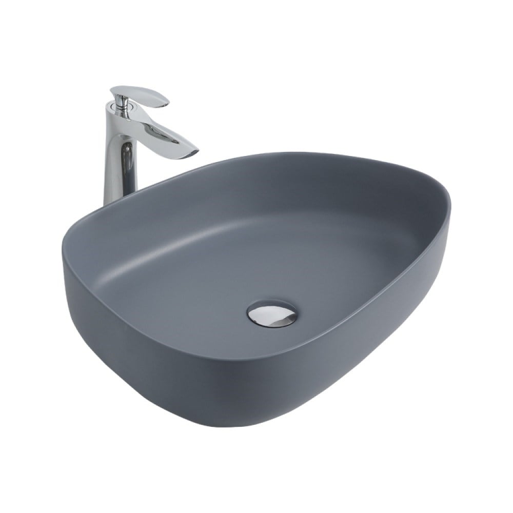 Paluci Duru Matt Black Çanak Lavabo