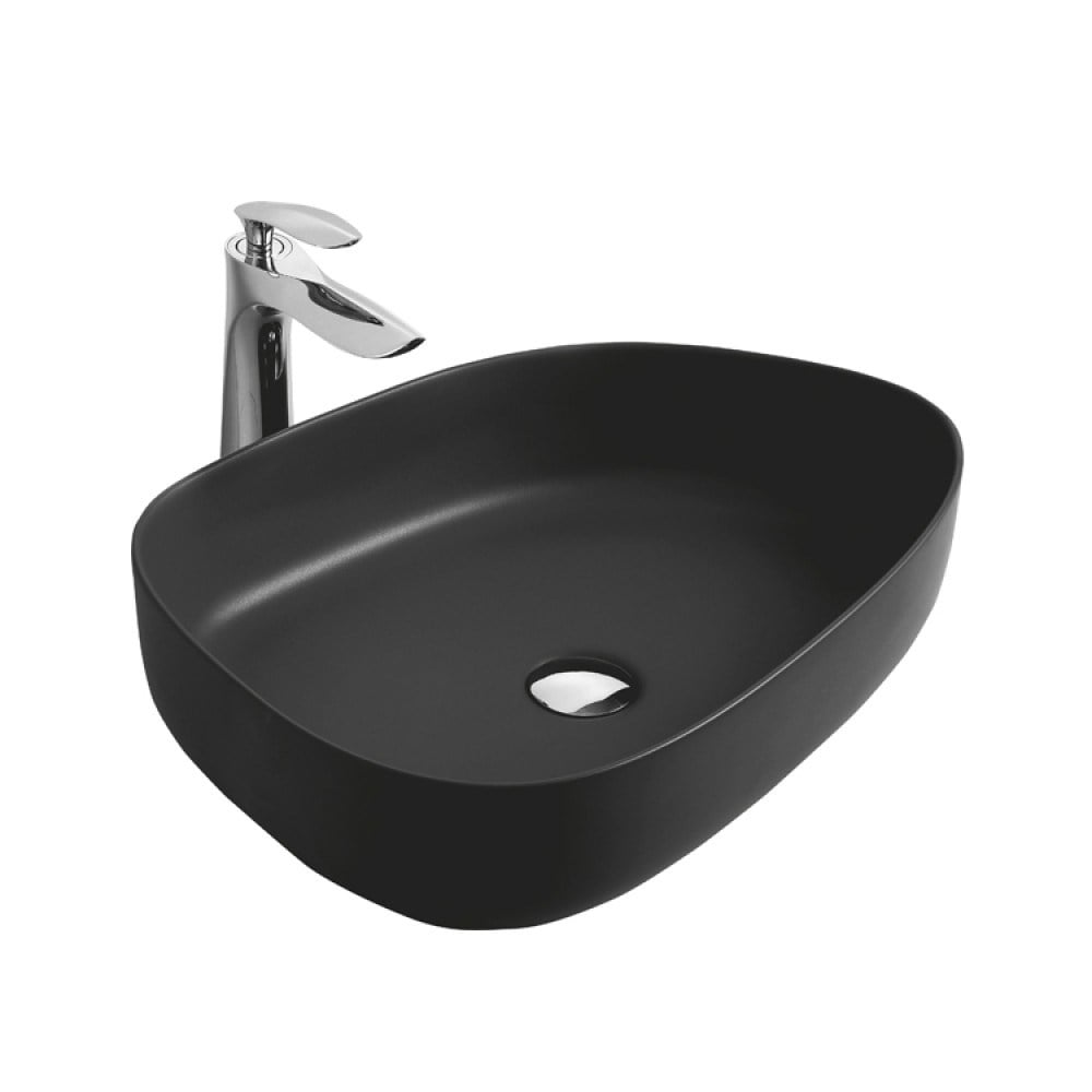 Paluci Duru Matt Black Çanak Lavabo