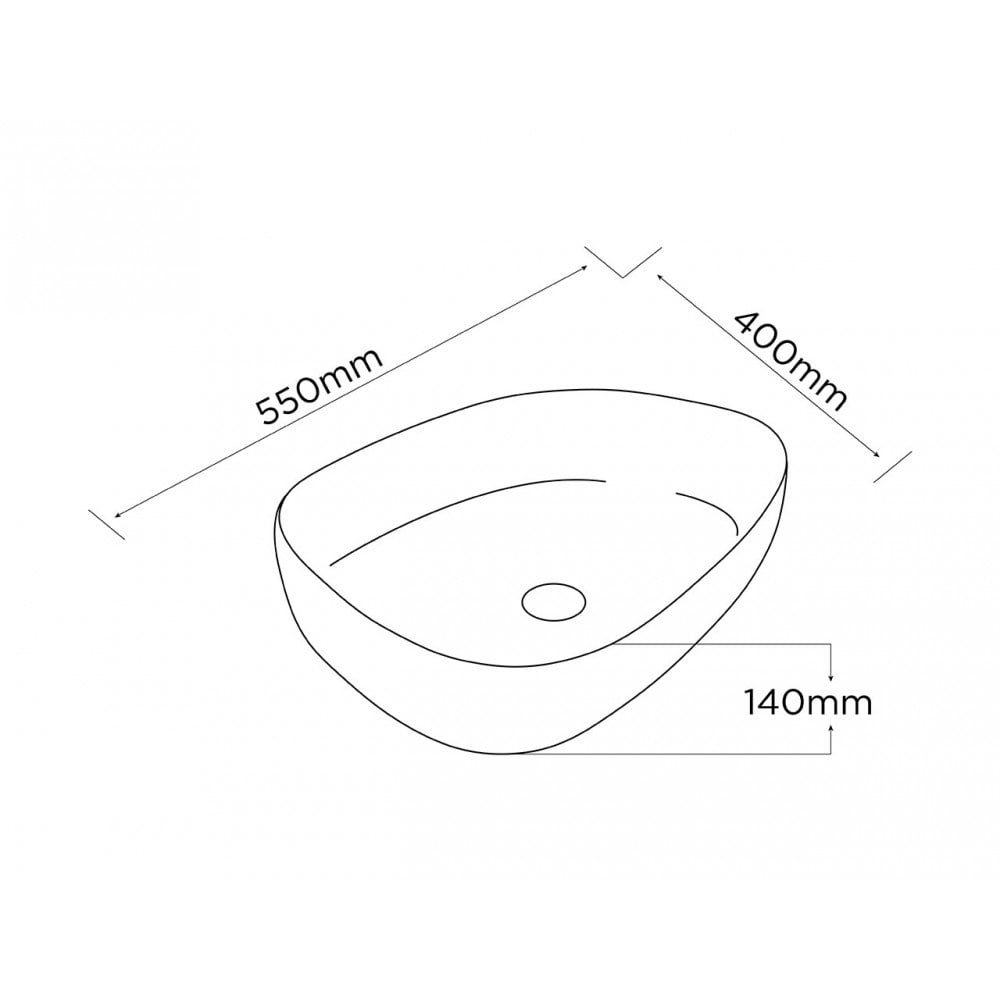 Paluci Duru Matt White Lavabo