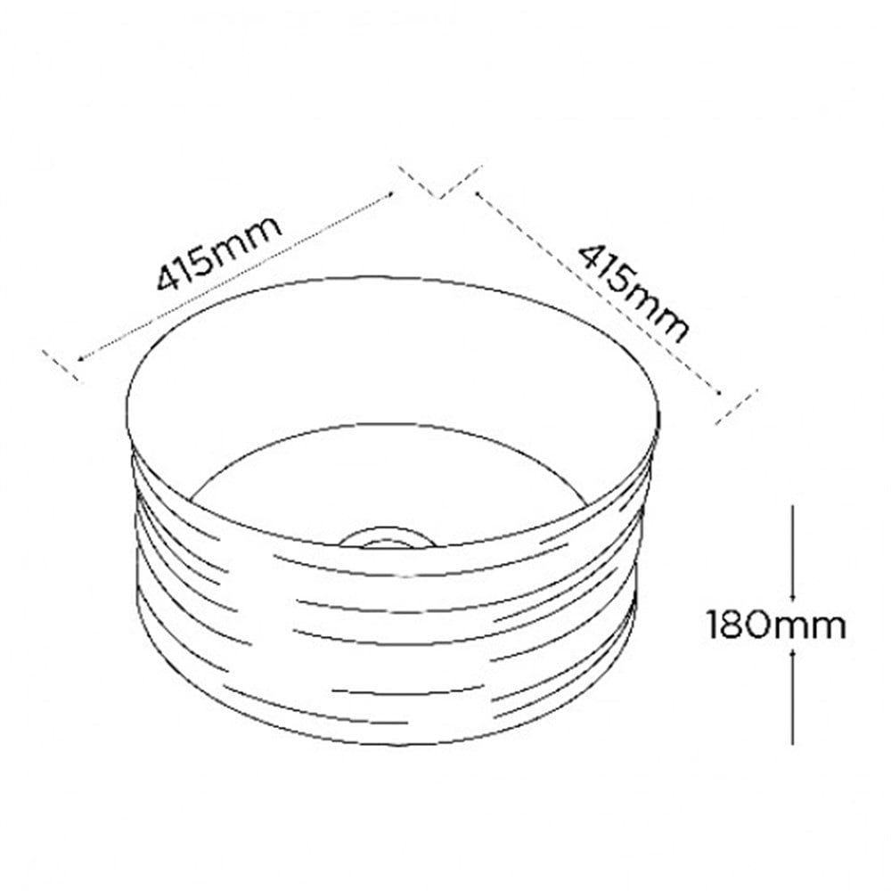 Paluci Florya Black Lavabo