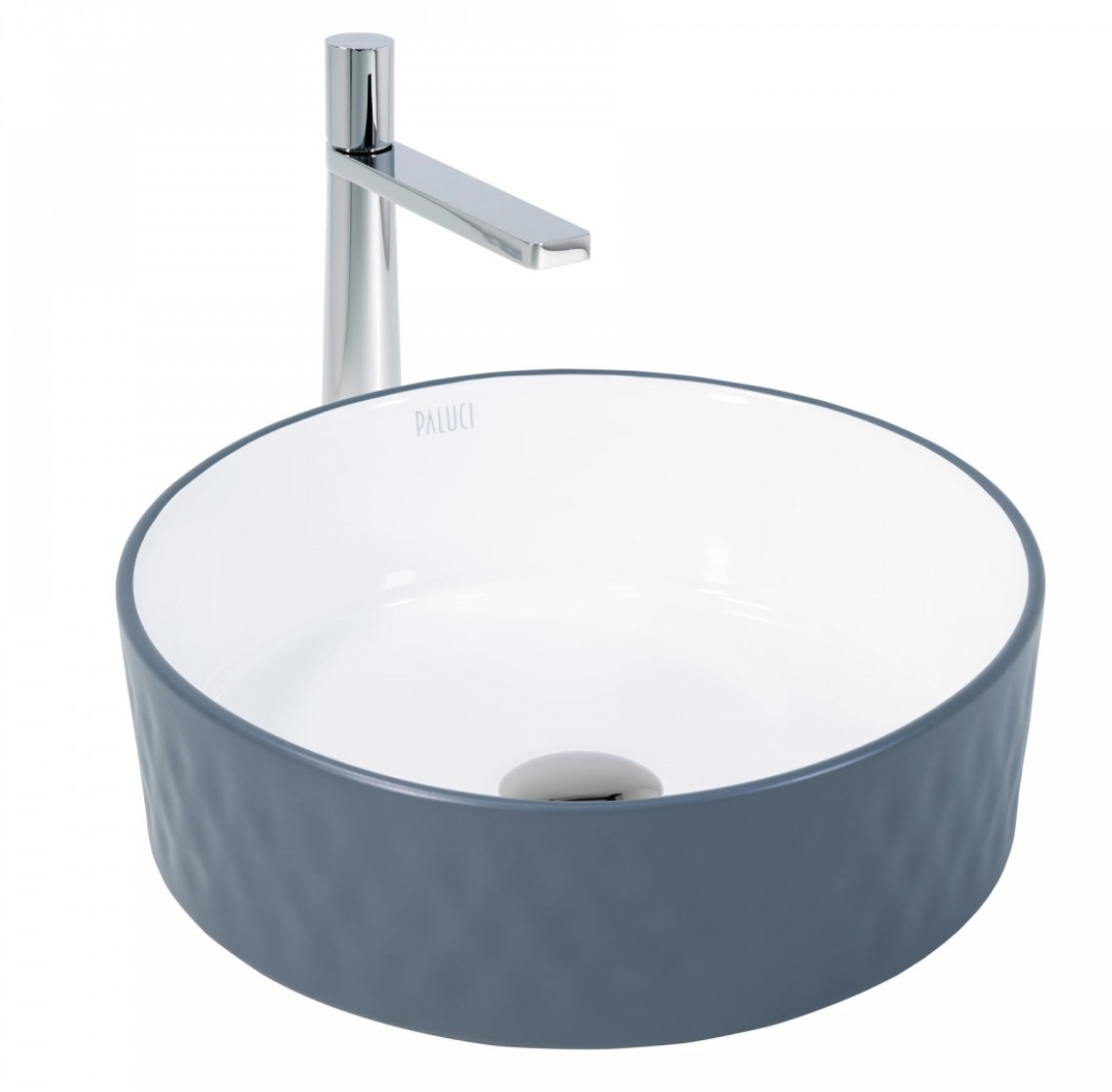 Paluci Helen White Gray Lavabo