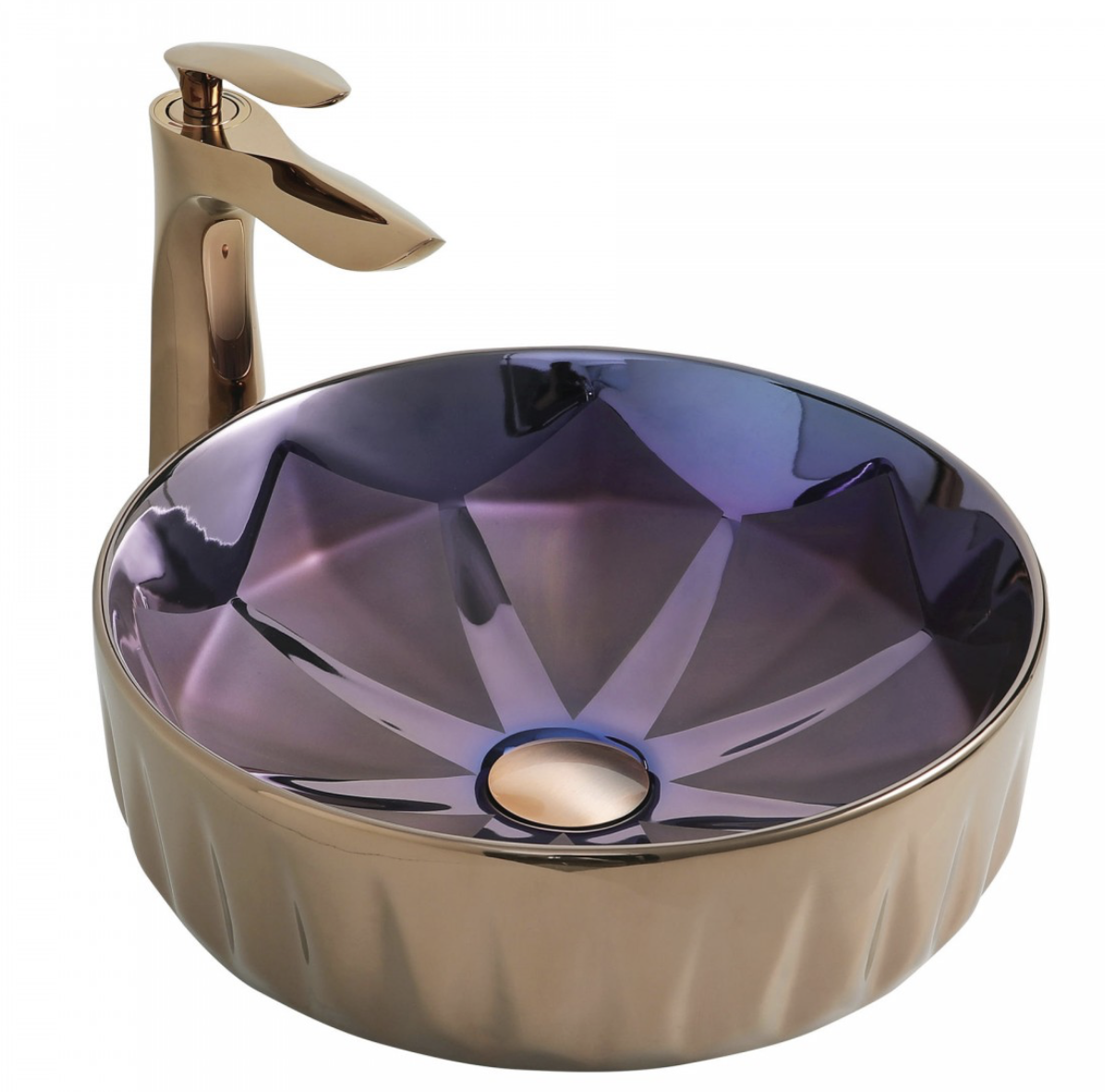 Paluci İstanbul Rose Gold Lavabo