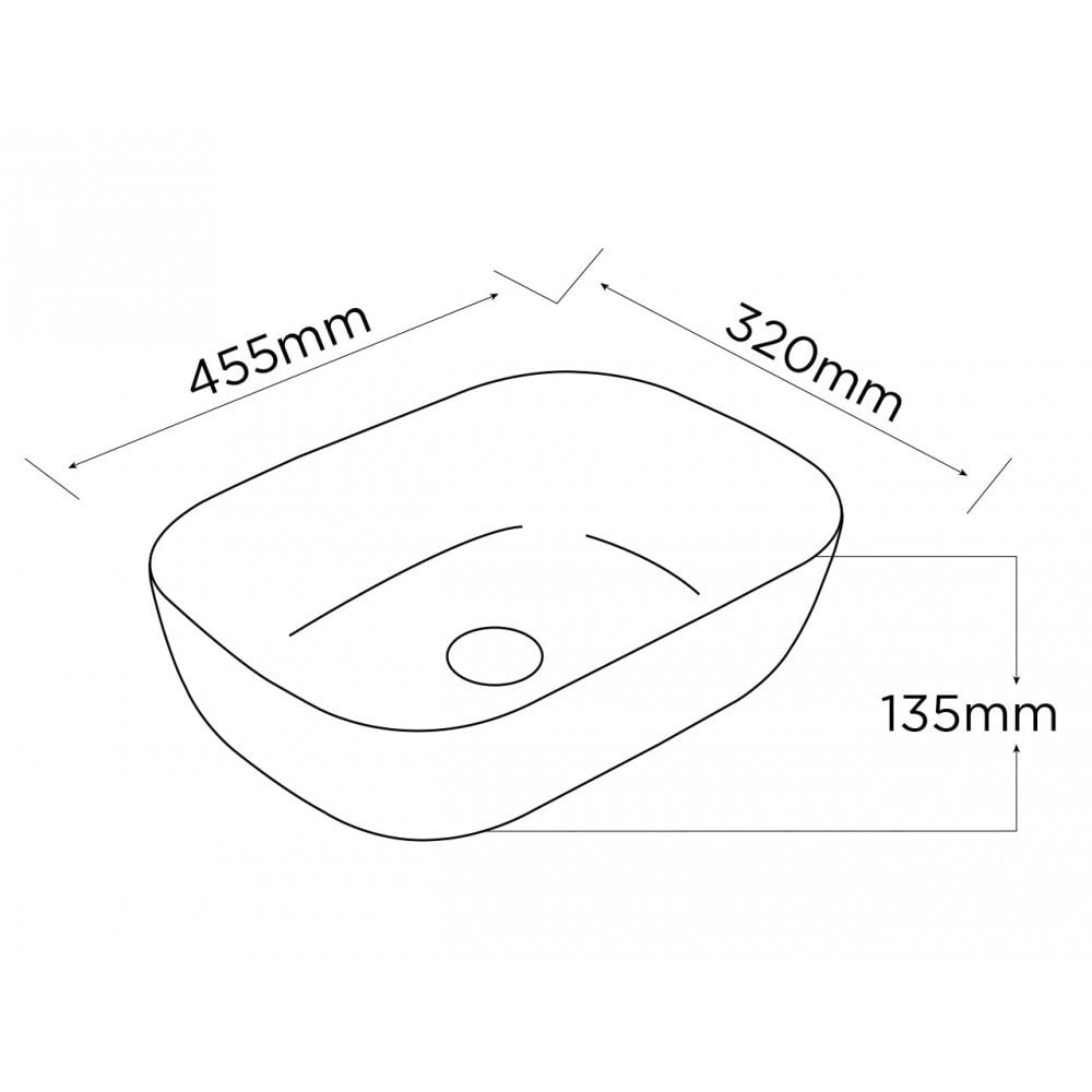 Paluci Jasmine Dark Gray Çanak Lavabo
