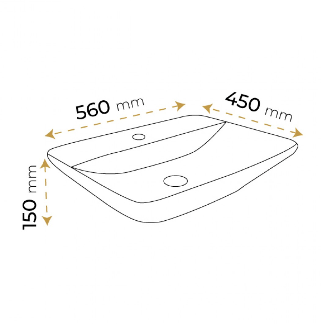 Paluci Julia White Lavabo