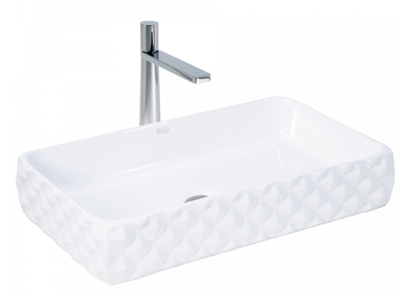 Paluci Leonardo Plus White Dikdörtgen Lavabo