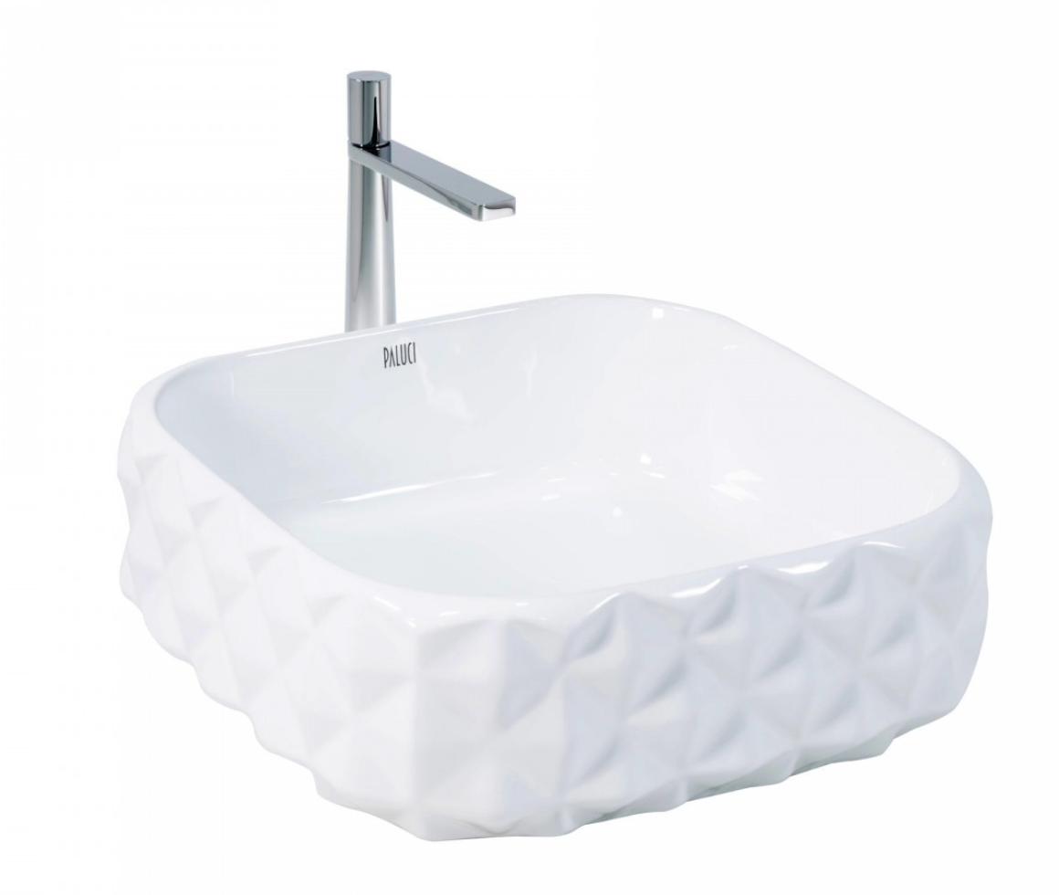 Paluci Leonardo White Kare Lavabo