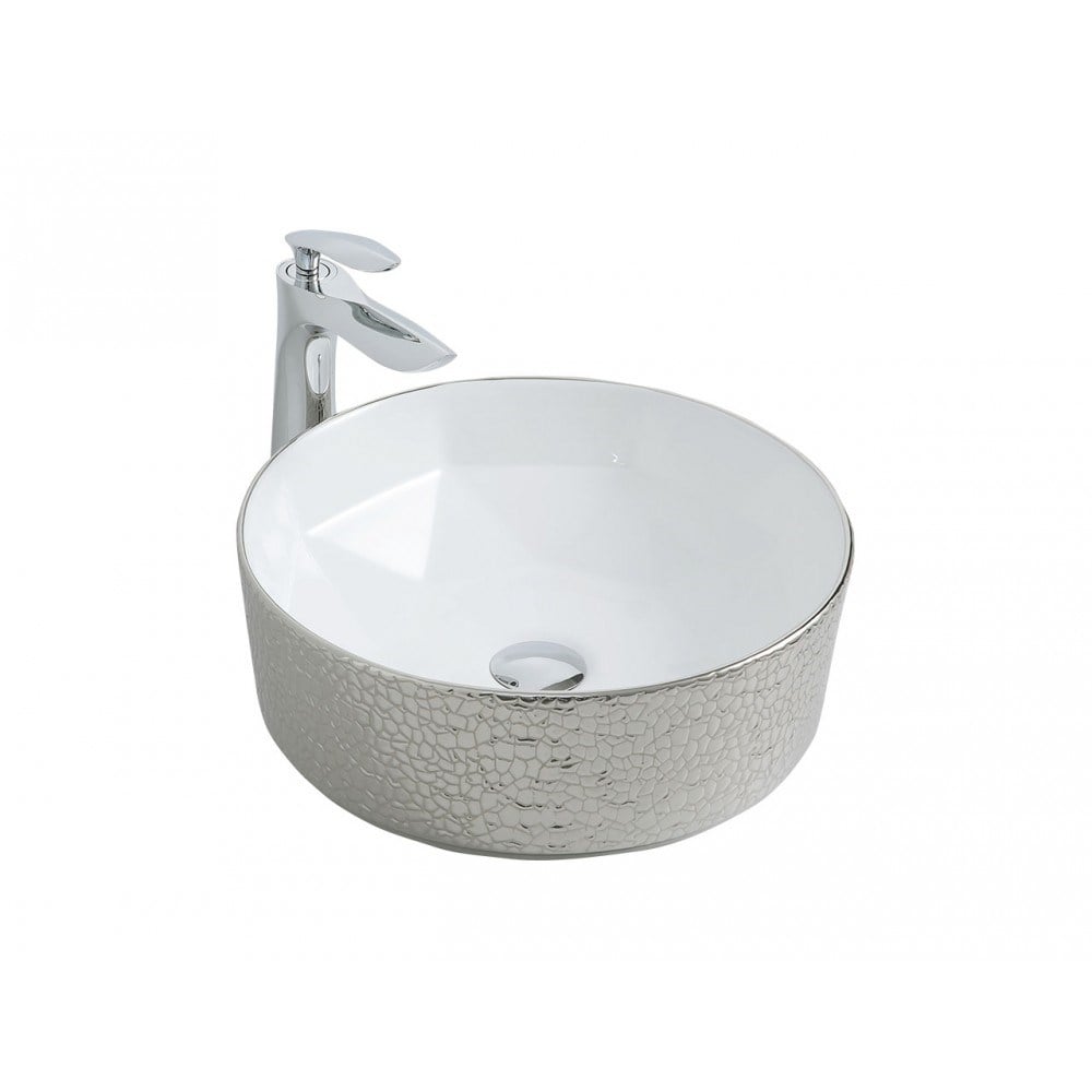 Paluci Melissa Leopar Silver -Gold Lavabo