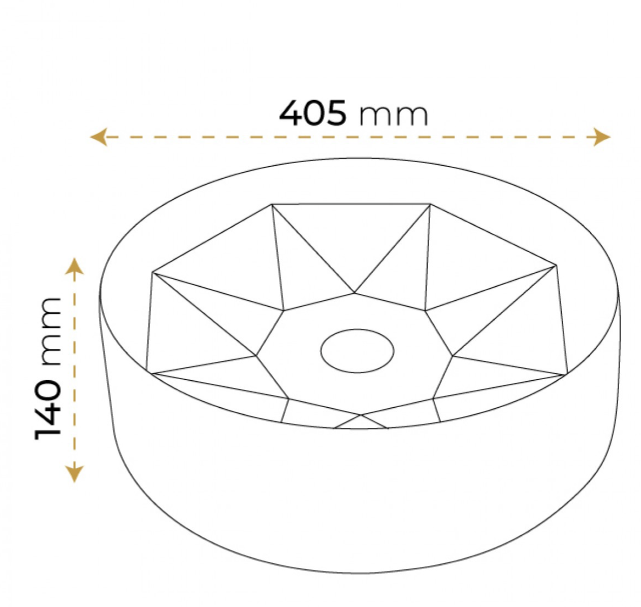 Paluci Melissa Leopar Silver Lavabo