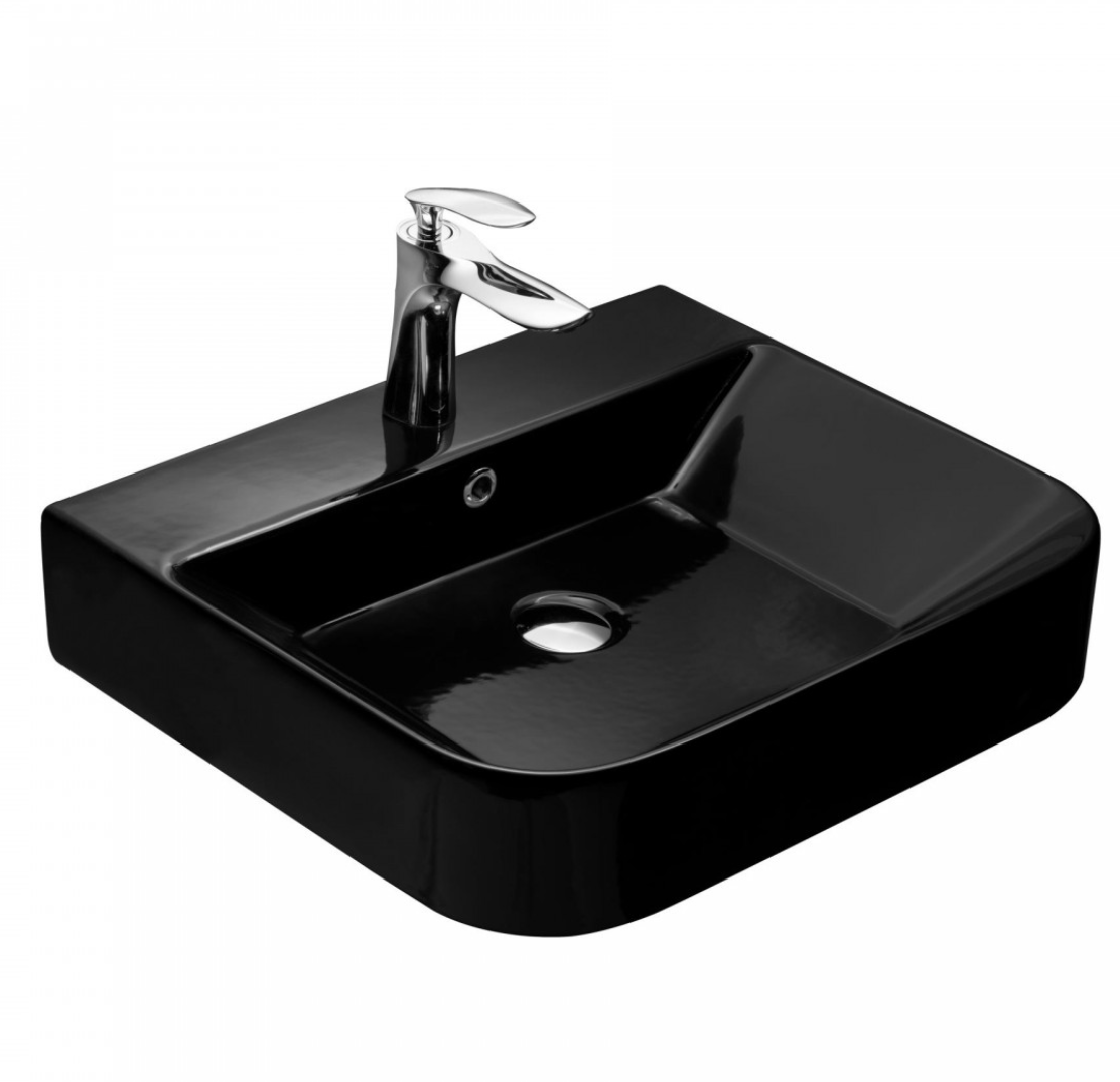 Paluci Mia Matt Black Çanak Lavabo