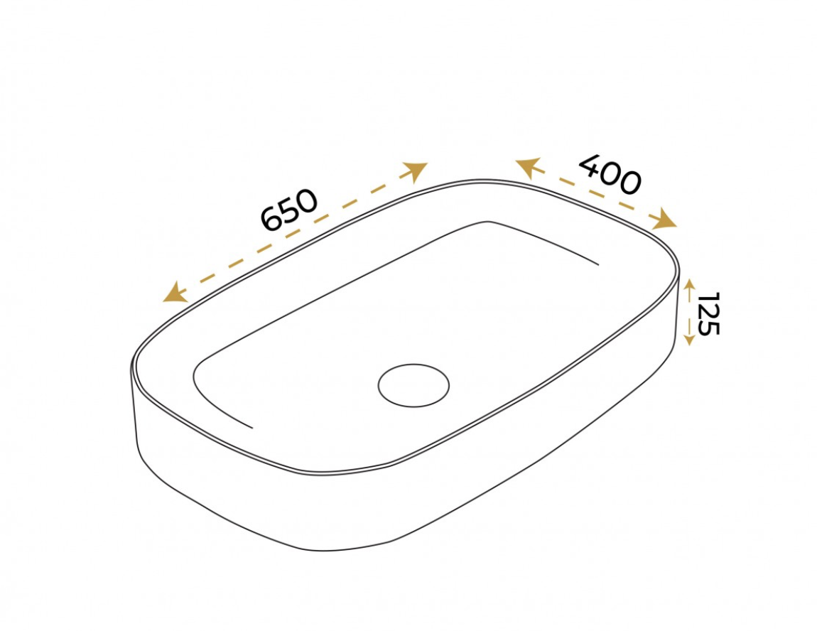 Paluci Rachel Black Lavabo