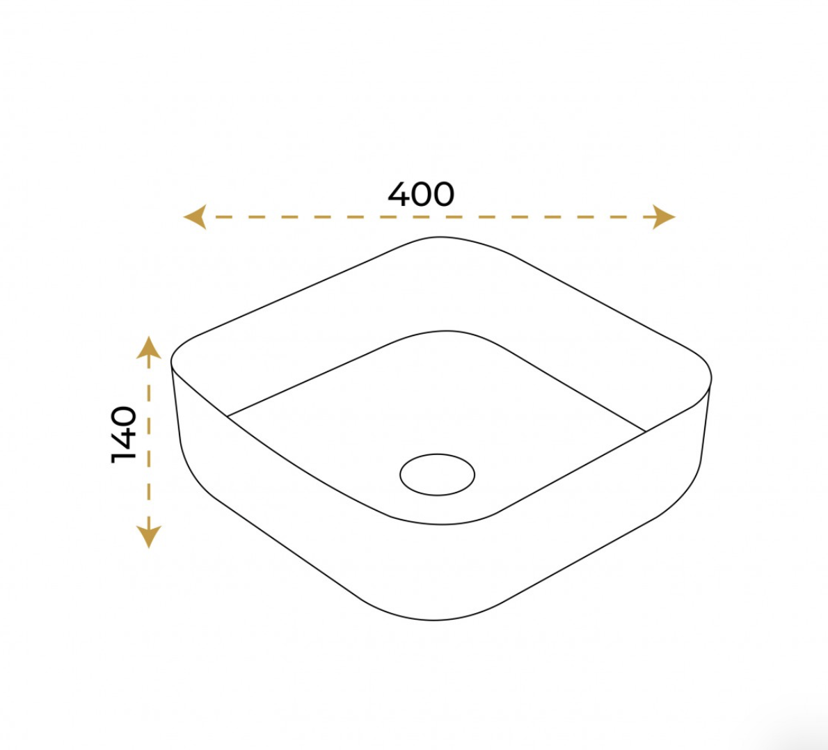 Paluci Silva Matt Black Çanak Lavabo
