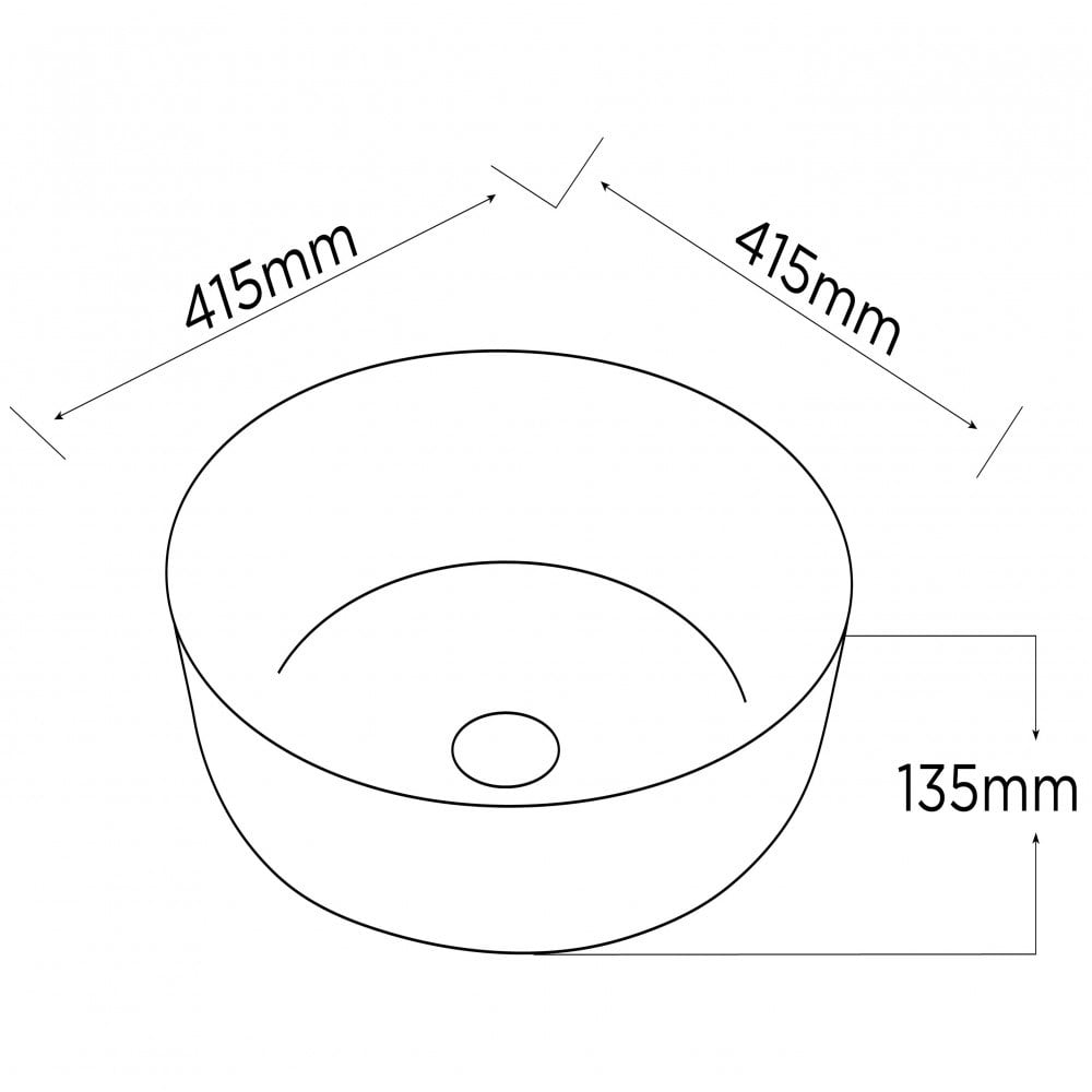 Paluci Twist Silver Lavabo