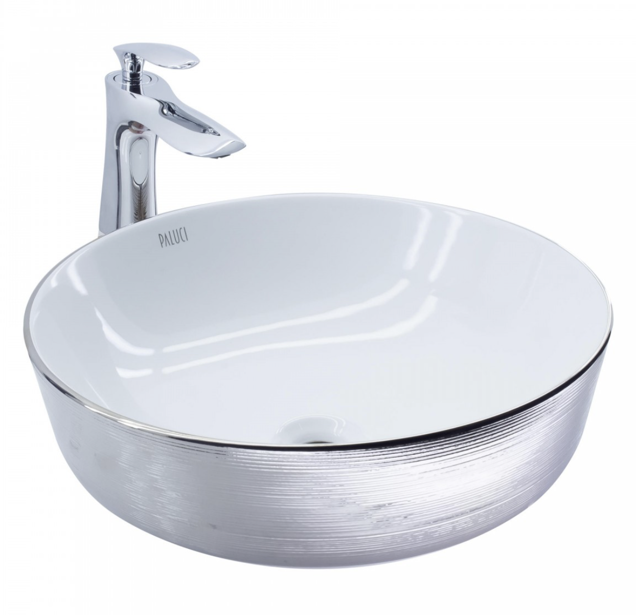 Paluci Twist Silver Lavabo