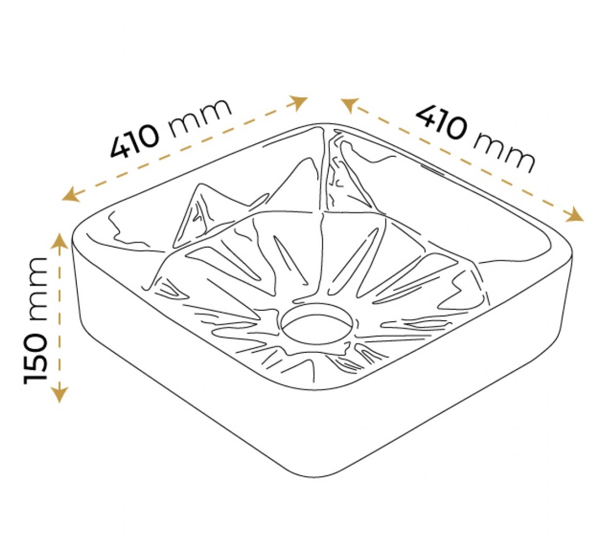 Paluci Vella White Lavabo