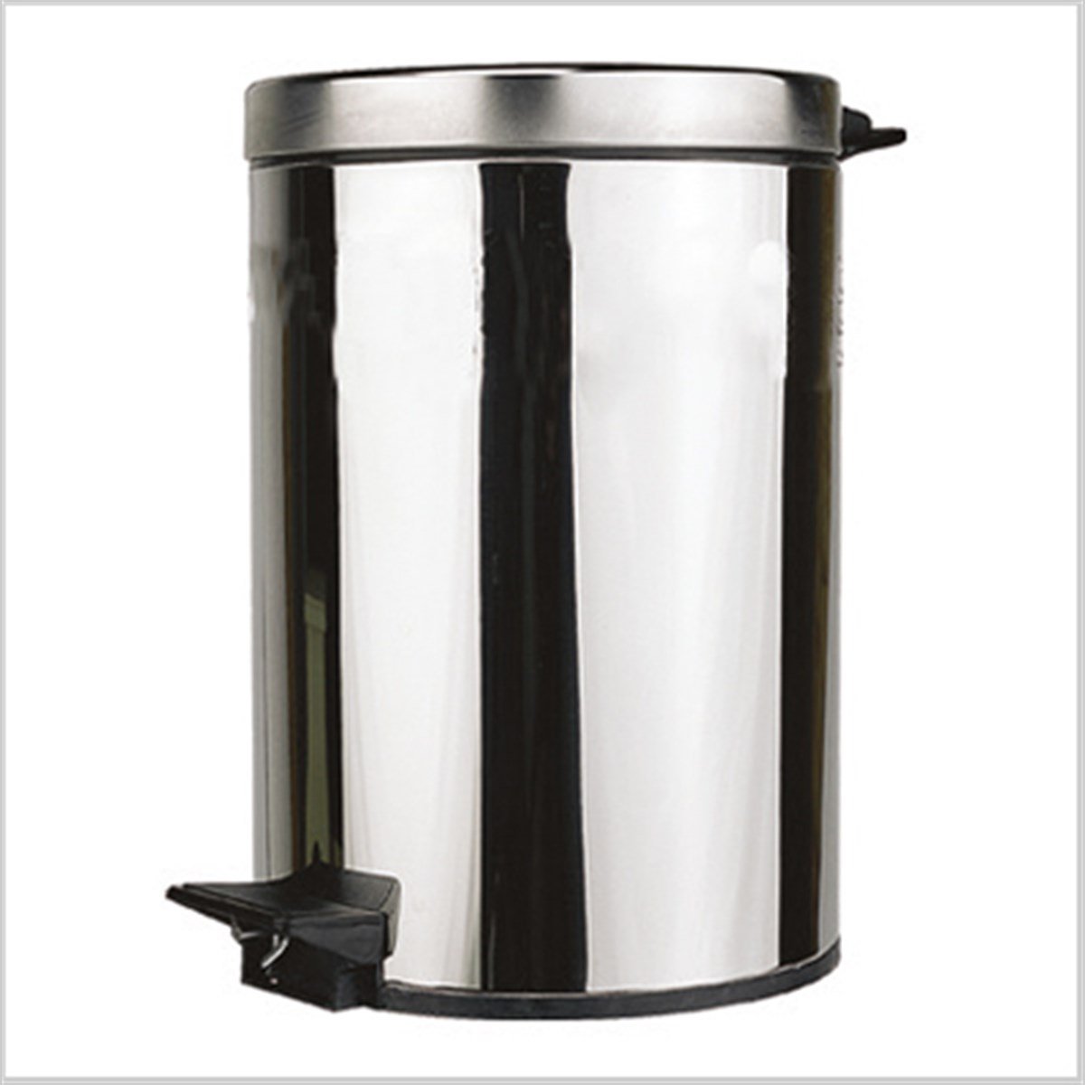 PARLAK KROM ÇÖP KOVASI