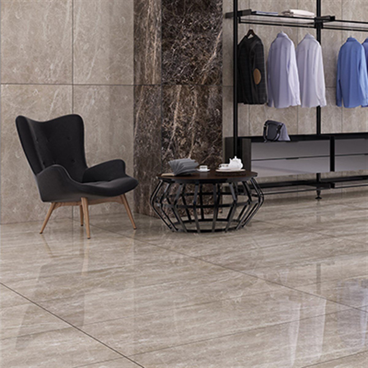 SERANİT ETNA GRİ 60 X 120 PORSELEN KARO