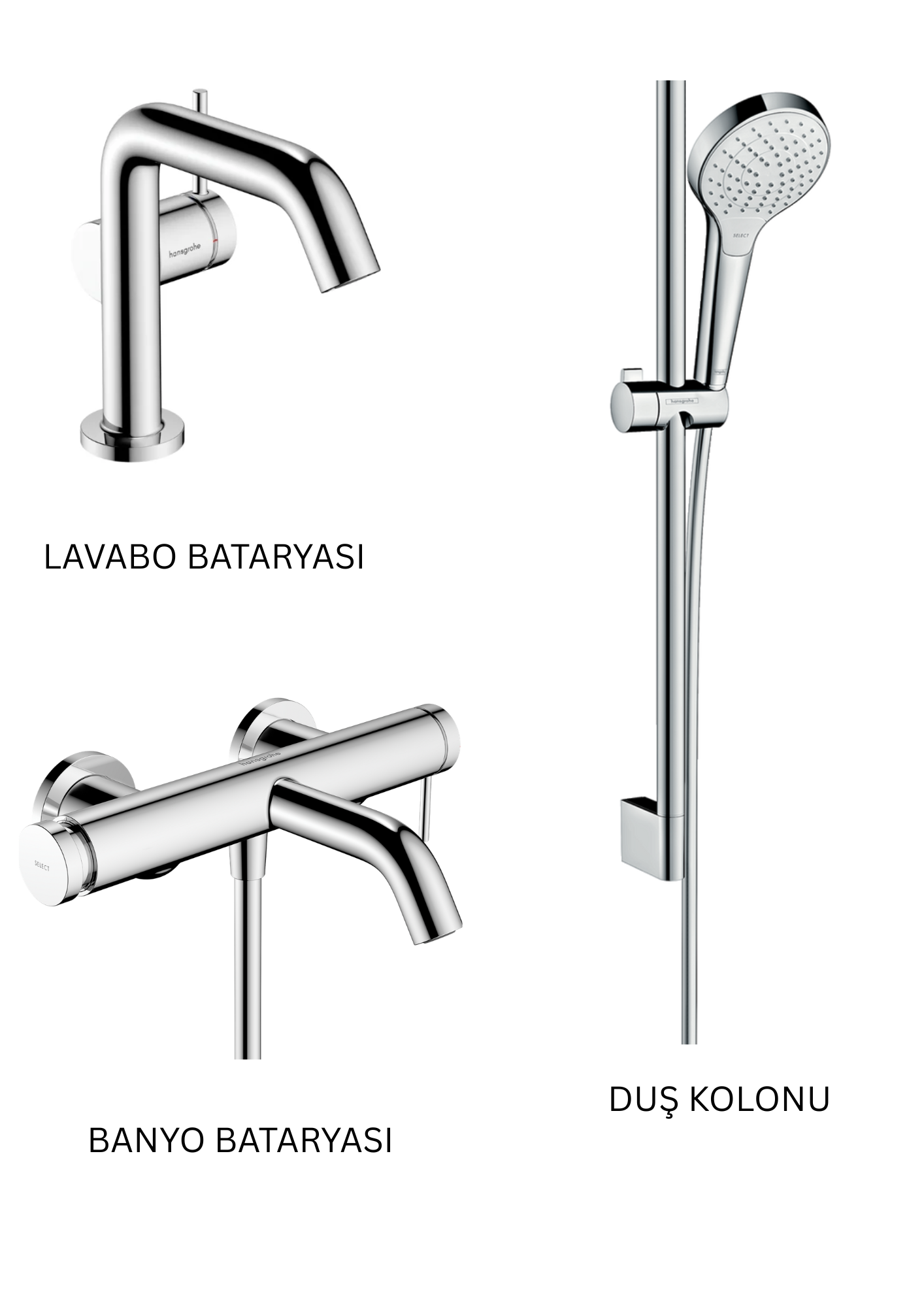 Tecturis S Duş Seti