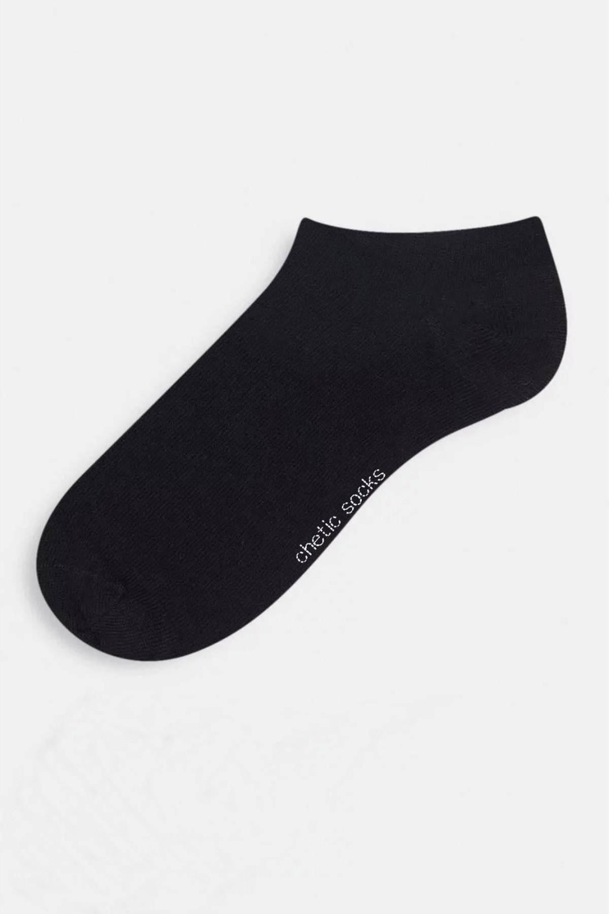 Kadın Basic Sneaker Çorap - SİYAH