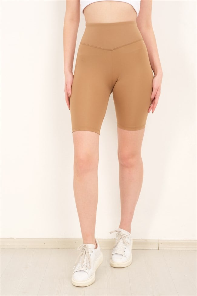 Kadın Dalgıç Kumaş Basic Kısa Tayt