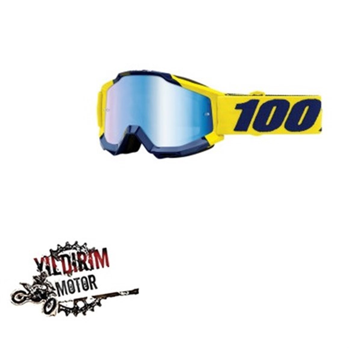 100% ACCURI GÖZLÜK LACİVERT/SARI