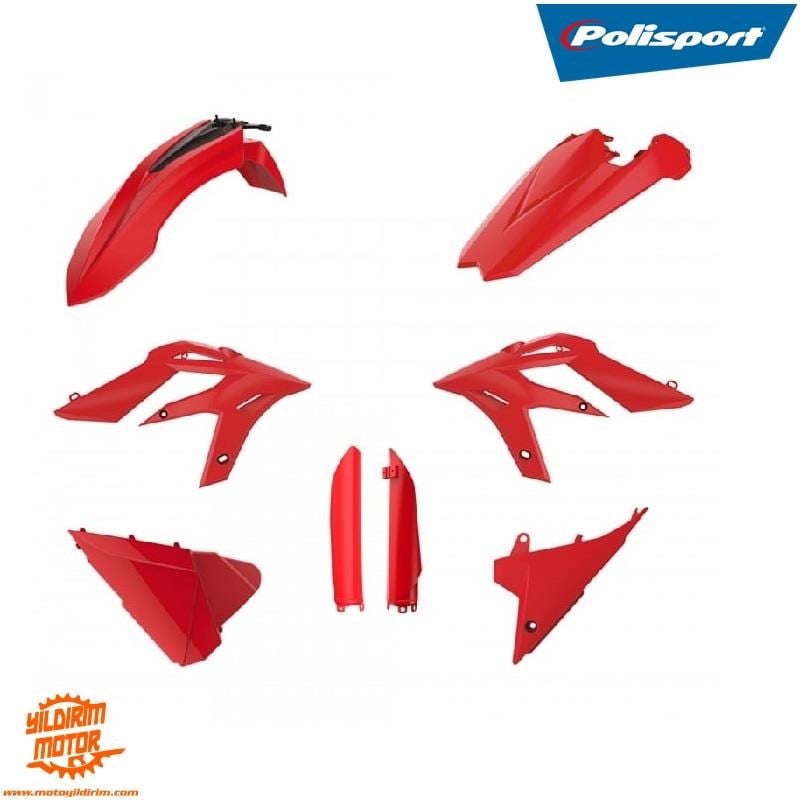 15-19 POLİSPORT BETA X- TRAİNER PLASTİK GRENAJ SETİ KIRMIZI
