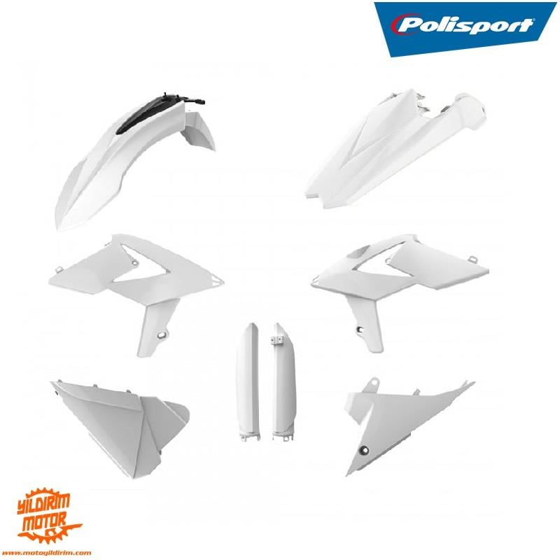 2018 POLİSPORT BETA RR 2T / 4T PLASTİK GRENAJ SETİ BEYAZ