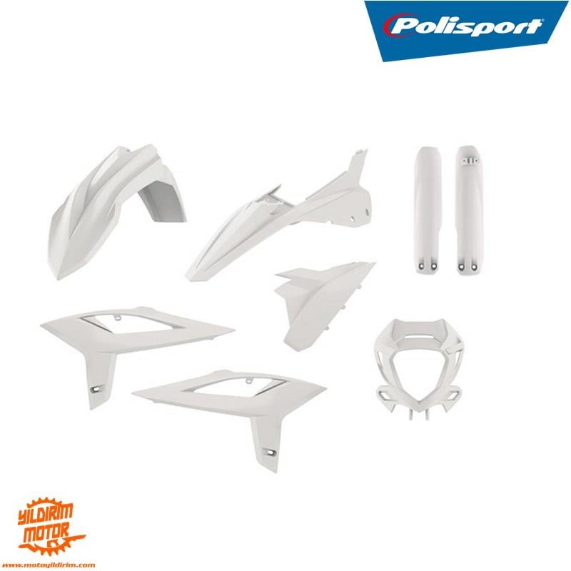 2020 POLİSPORT BETA RR 2T/4T PLASTİK GRENAJ SETİ BEYAZ