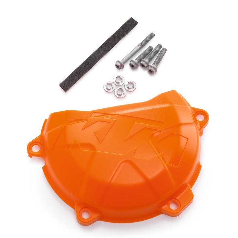 KTM 450 EXC Modeller Debriyaj Kapak Koruma Turuncu 17