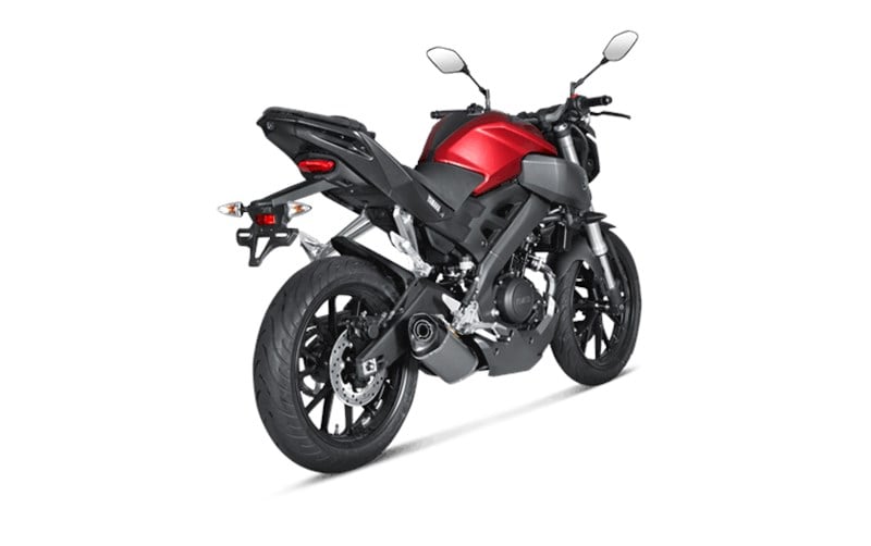 YAMAHA MT125 AKRAPOVİC RACİNG LİNE TİTANYUM 14-16 EGZOZ