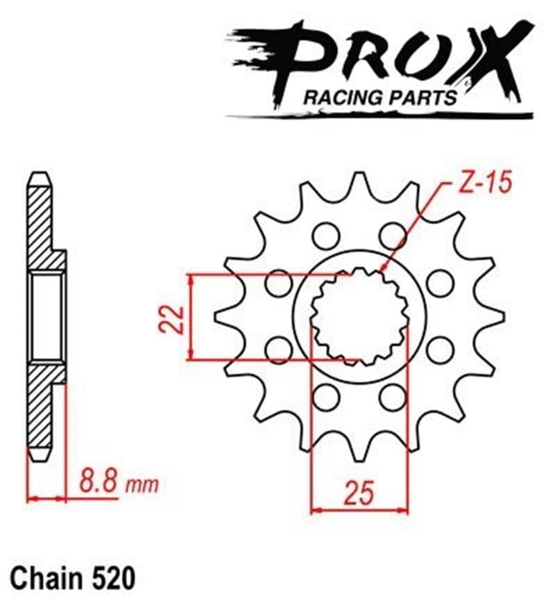 PROX KTM 12-T ÖN DİŞLİ