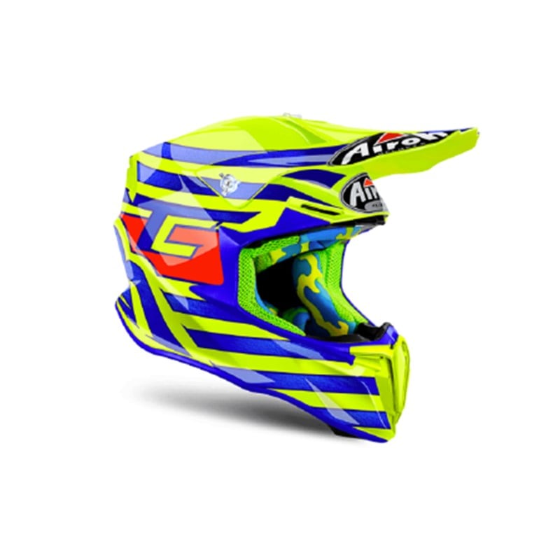 Airoh TWIST CAIROLI QATAR YELLOW GLOSS Kask