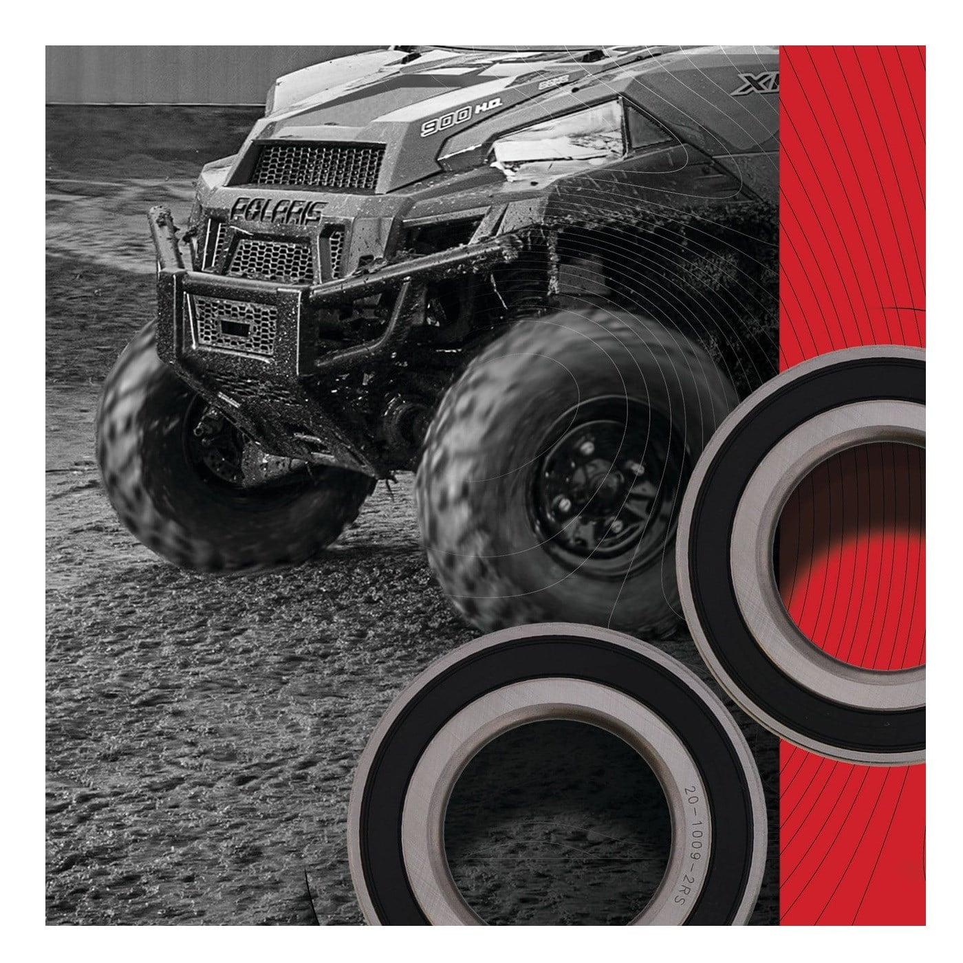 ALL BALLS ATV ÖN ARKA TEKER BİLYA SETİ 