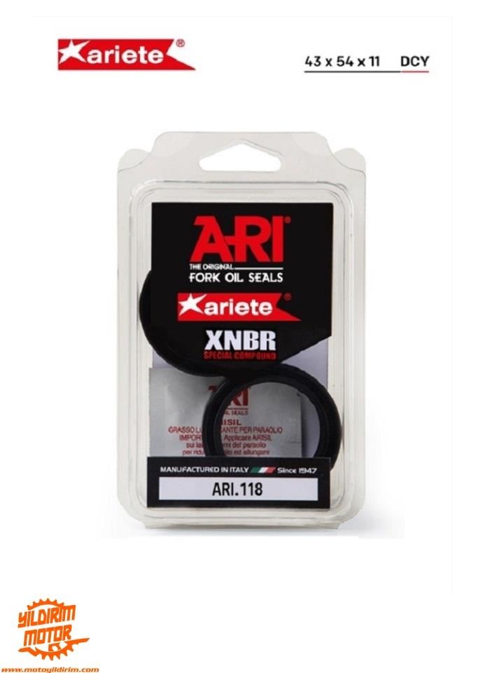 ARI118 ÖN AMÖRTSÖR YAĞ KEÇESİ 43X54X11