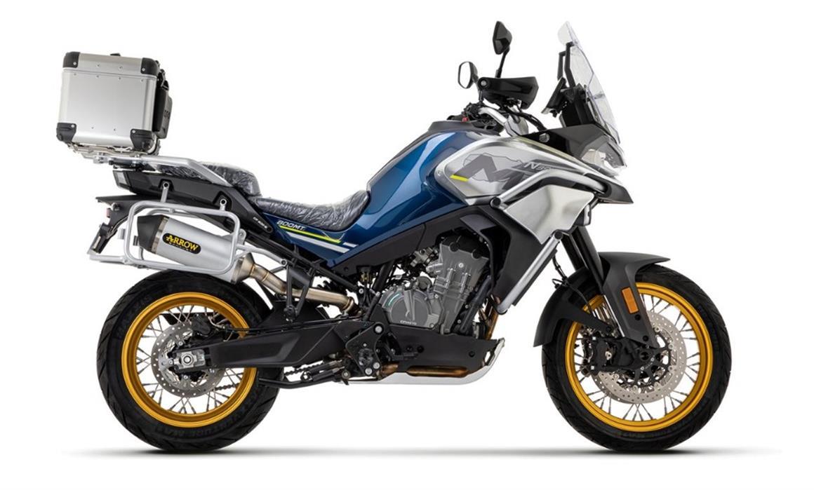 ARROW CF MOTO ALİMİNYUM SİYAH EGZOZ 22-23