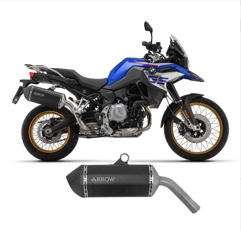 BMW F 850GS 21-24 ARROW TITANYUM SİYAH EGZOZ