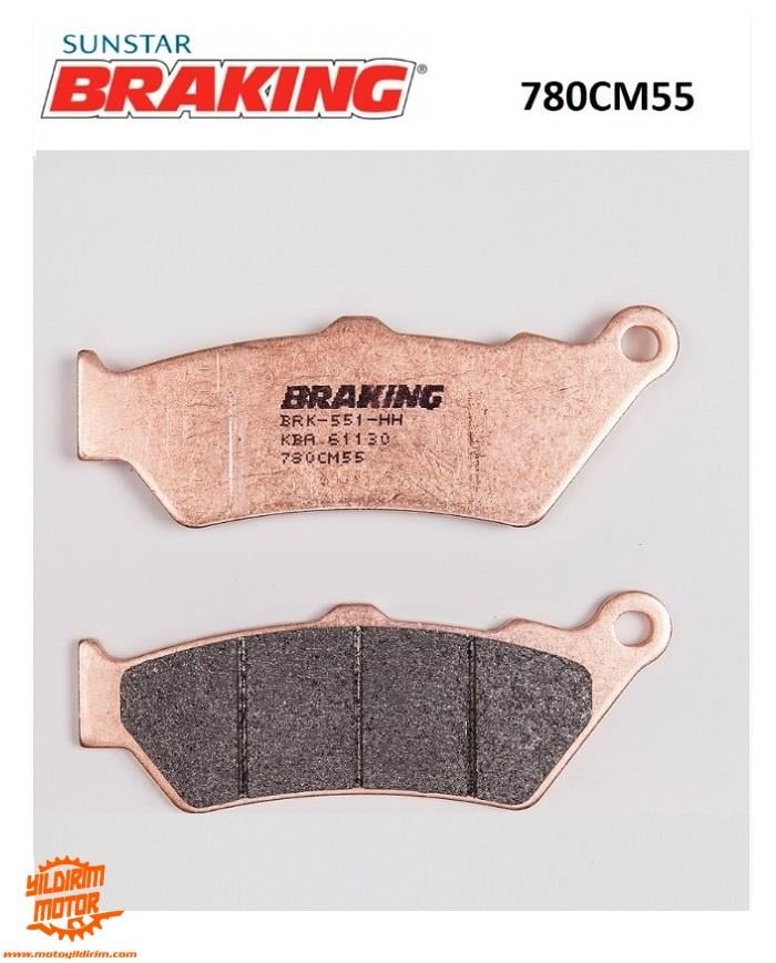 BRAKING BMW F/GS 650/700/800 FREN BALATASI 94-18