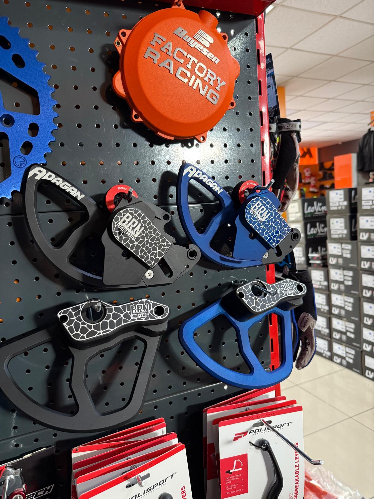 BRN KTM 24-26 ÖN DİSK KORUMA MAVİ