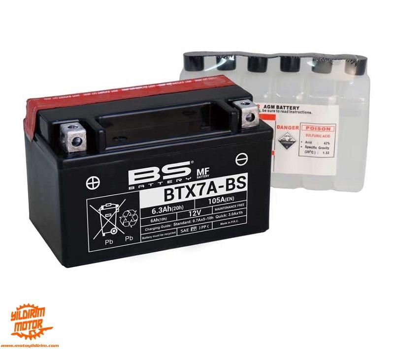 BS PATTERY BTX7A-BS AKÜ