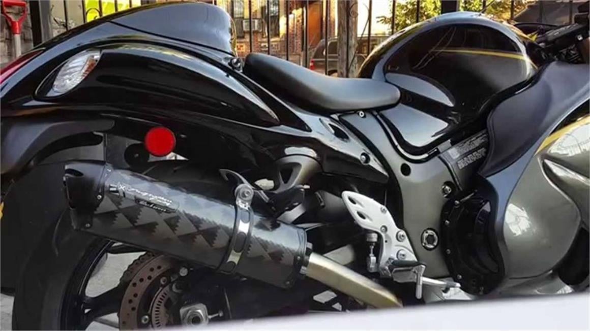 Two Brothers Suzuki Hayabusa (2008-2016) Black Series 4'e 1 Egzoz