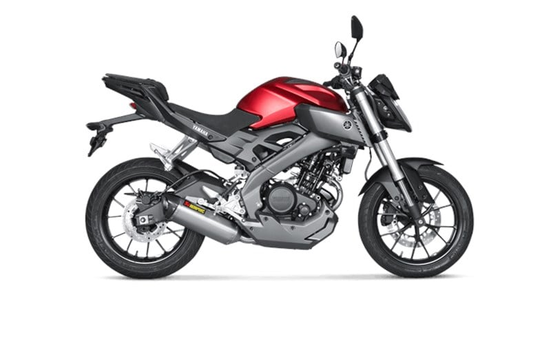 YAMAHA MT125 AKRAPOVİC RACİNG LİNE TİTANYUM 14-16 EGZOZ