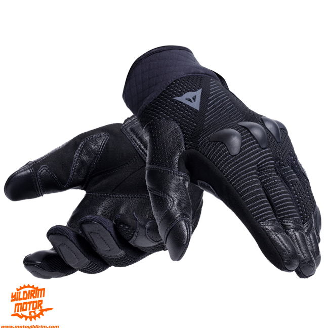 DAINESE UNRULY BLACK ANTHRACITE TEKSTİL ELDİVEN