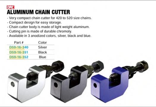 DRC ZİNCİR KESME APARATI MAVİ