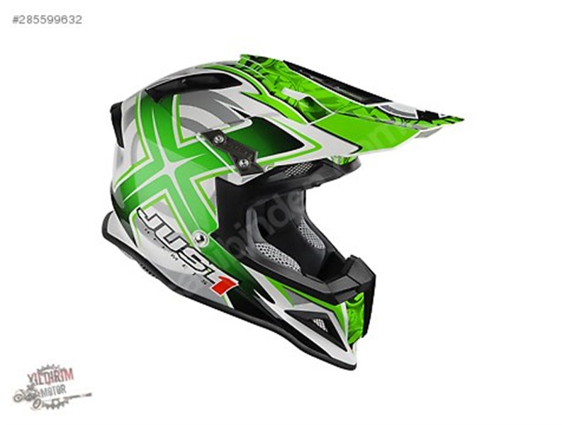 JUST1 J12 Mıster X Green Carbon Kask