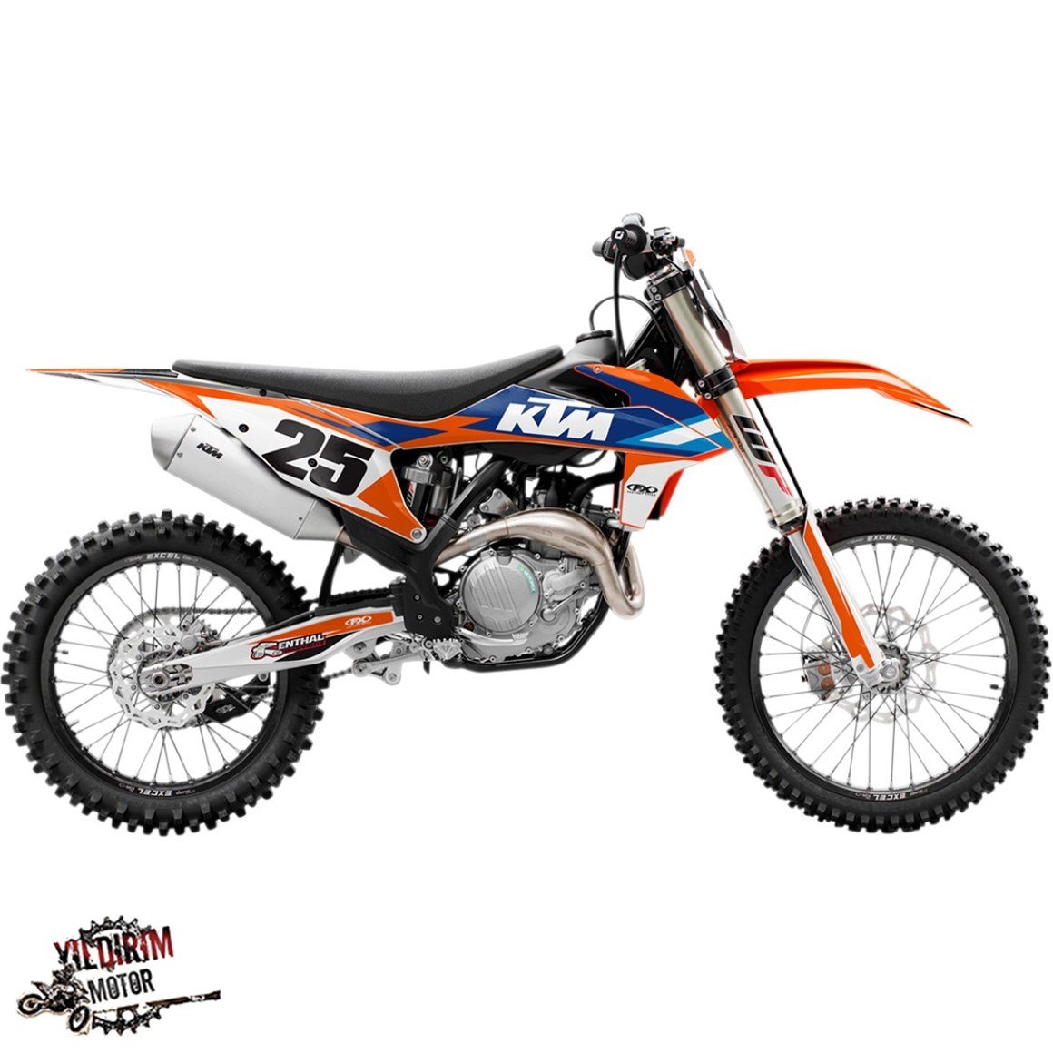 FACTORY EFFEX KTM SX85 STİCKER SETİ 13-17