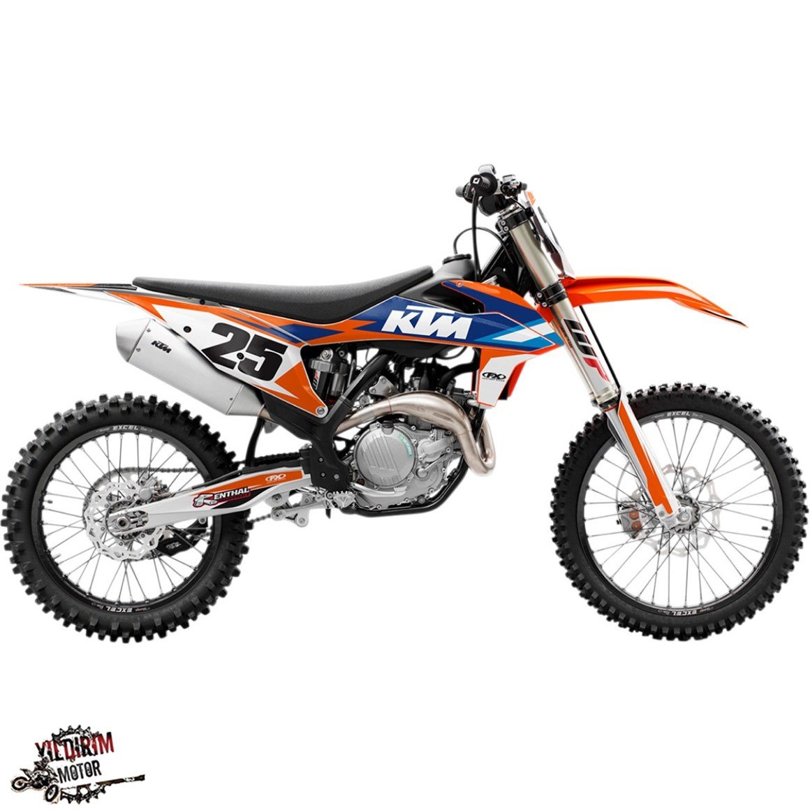 FACTORY EFFEX KTM SX85 STİCKER SETİ 18-19