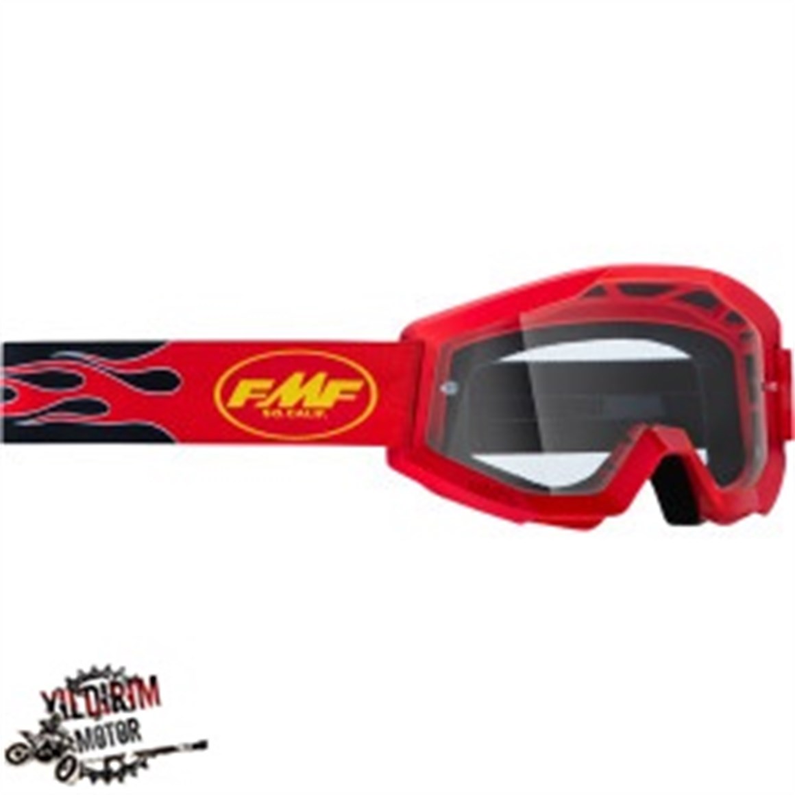 FMF VISION GÖZLÜK KIRMIZI