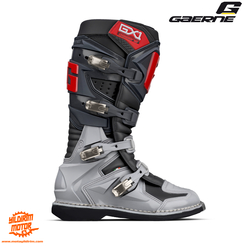 GAERNE GX-1 GRİ KIRMIZI BOT