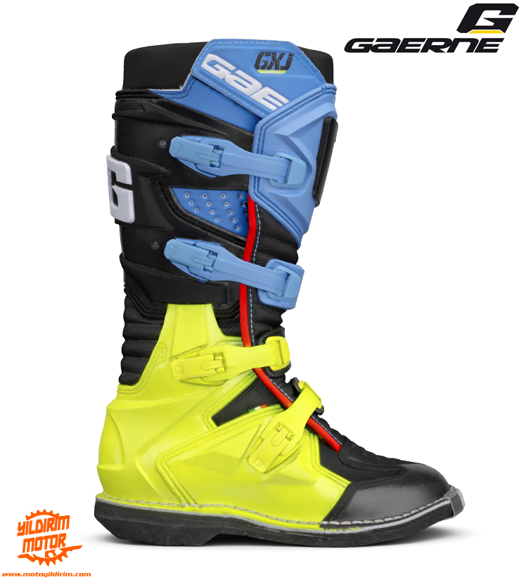 GAERNE GX-J SİYAH MAVİ SARI ÇOCUK BOT 
